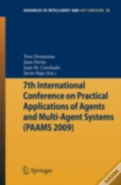 Capa do artigo 7th International Conference On Practical Applications Of Agents And Multi-Agent Systems (Paams'09)