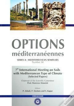 Capa do artigo 7th International Meeting On Soils With Mediterranean Type Of Climate Selected Papers Options Medite