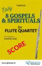 8 Gospels & Spirituals - Flute Quartet (Score) - Preview