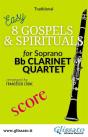 8 Gospels & Spirituals For Clarinet Quartet (Score) - Preview