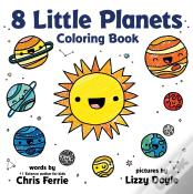 8 Little Planets Coloring Book