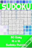 80 Easy 16x16 Sudoku Puzzles