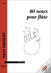 Capa do artigo 80 Notes Pour Flute - Partition Pour Flute Solo