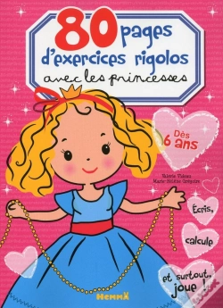 Capa do artigo 80 Pages D'Exercices Rigolos Avec Les Princesses