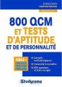 800 Qcm D'Aptitude Tests Psychotechniques Et De Personnalite Aux Concours... - Preview