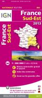 804 France Sud-Est 2013  1/350.000 - Preview