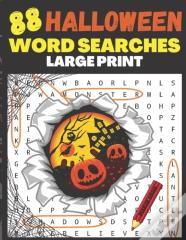 88 Halloween Word Searches Large Print