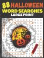 88 Halloween Word Searches Large Print - Preview