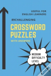 Capa do artigo 89 Challenging Crossword Puzzles Book Medium Difficulty Level