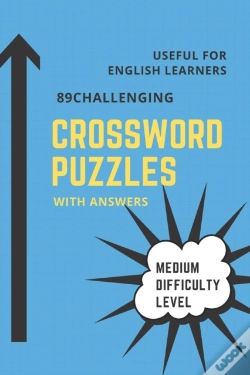 Capa do artigo 89 Challenging Crossword Puzzles Book Medium Difficulty Level