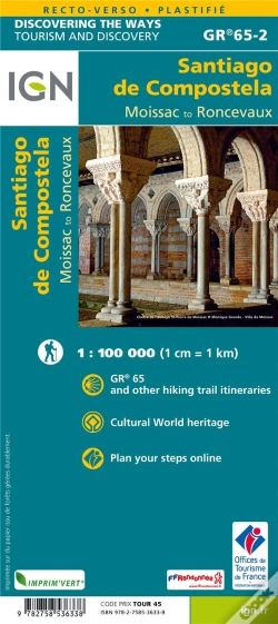 Capa do artigo 89021 : St-Jacques-De-Compostelle Gr®65-2 : De Moissac À Roncevaux