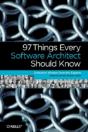 97 Things Every Software Architect Should Know - Preview