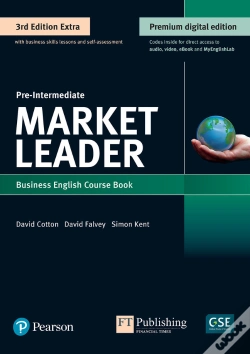 Capa do artigo 9781292361161 Market Leader 3e Extra Pre Intermediate Course Book, Ebook, Qr, Mel & Dvd Pack