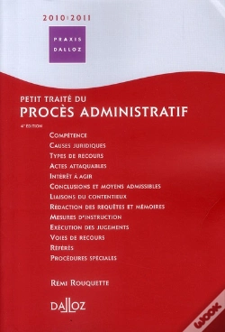Capa do artigo 9782247088348; Petit Traité Du Procès Administratif (4e Édition)