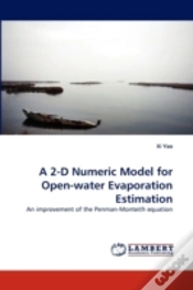 Capa do artigo A 2-D Numeric Model For Open-Water Evaporation Estimation