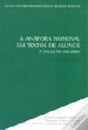Capa do artigo A Anáfora Nominal em Textos de Alunos