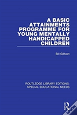 Capa do artigo A Basic Attainments Programme For Young Mentally Handicapped Children
