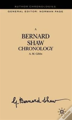 Capa do artigo A Bernard Shaw Chronology