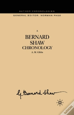 Capa do artigo A Bernard Shaw Chronology