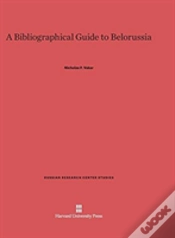 Capa do artigo A Bibliographical Guide To Belorussia