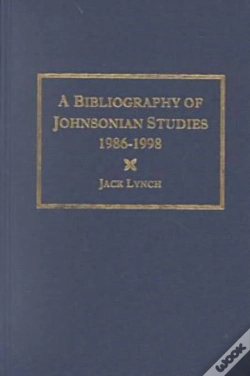 Capa do artigo A Bibliography Of Johnsonian Studies, 1986-1998