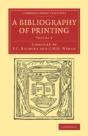 A Bibliography Of Printing - Preview