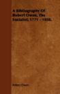 A Bibliography Of Robert Owen, The Socia - Preview