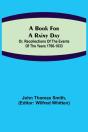 A Book For A Rainy Day  Or, Recollection - Preview