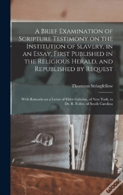 Capa do artigo A Brief Examination Of Scripture Testimo