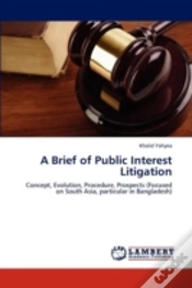 Capa do artigo A Brief Of Public Interest Litigation