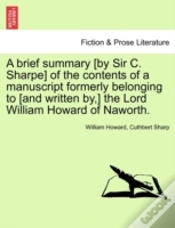 Capa do artigo A Brief Summary (By Sir C. Sharpe) Of Th