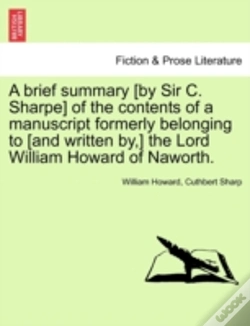Capa do artigo A Brief Summary (By Sir C. Sharpe) Of Th