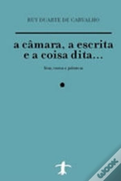 Capa do artigo A câmara, a escrita e a coisa dita