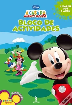 Capa do artigo A Casa do Mickey Mouse - Bloco de Actividades