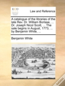 Capa do artigo A Catalogue Of The Libraries Of The Late
