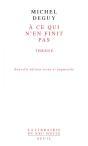À Ce Qui N'En Finit Pas ; Thrène - Preview