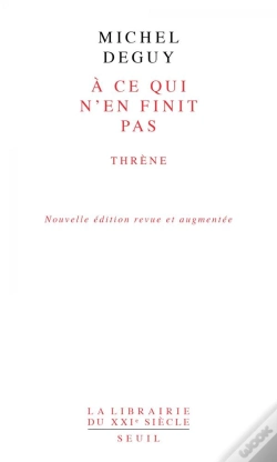 Capa do artigo À Ce Qui N'En Finit Pas ; Thrène