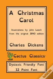 Capa do artigo A Christmas Carol (Cactus Classics Dyslexic Friendly Font)