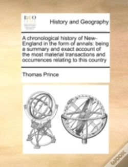 Capa do artigo A Chronological History Of New-England I