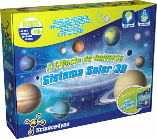 A Ciência do Universo - Sistema Solar 3D - Jogos e brinquedos - WOOK