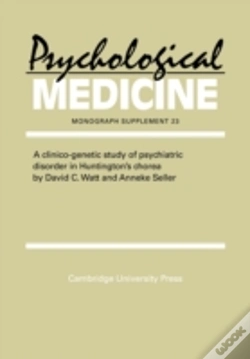 Capa do artigo A Clinico-Genetic Study Of Psychiatric Disorder In Huntington'S Chorea