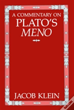 Capa do artigo A Commentary On Plato'S Meno