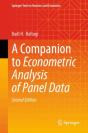 A Companion To Econometric Analysis Of Panel Data - Preview