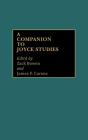 A Companion To Joyce Studies - Preview