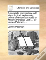 Capa do artigo A Complete Commentary, With Etymological