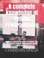 A Complete Knowledge Of Python Programming - Preview