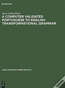 Capa do artigo A Computer Validated Portuguese To English Transformational Grammar