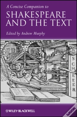 Capa do artigo A Concise Companion To Shakespeare And The Text