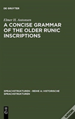 Capa do artigo A Concise Grammar Of The Older Runic Inscriptions