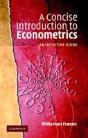 A Concise Introduction To Econometrics - Preview